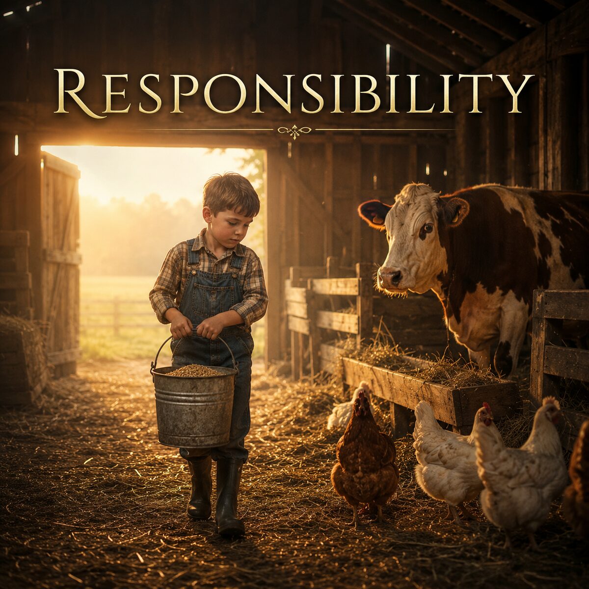 Responsibility — What's a job that's yours to do — even when no one's watching?